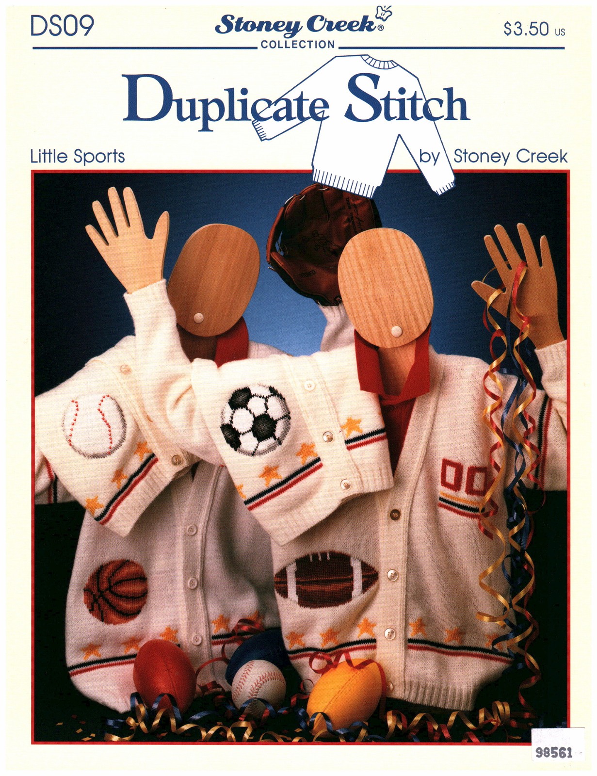 Little Sports Duplicate Stitch | Stoney Creek Leaflet DS09