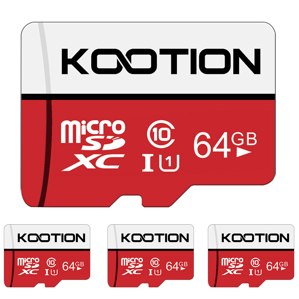 64GB Micro SD Card Micro SDXC Memory Card with Adapter Class 10 TF Flash Card