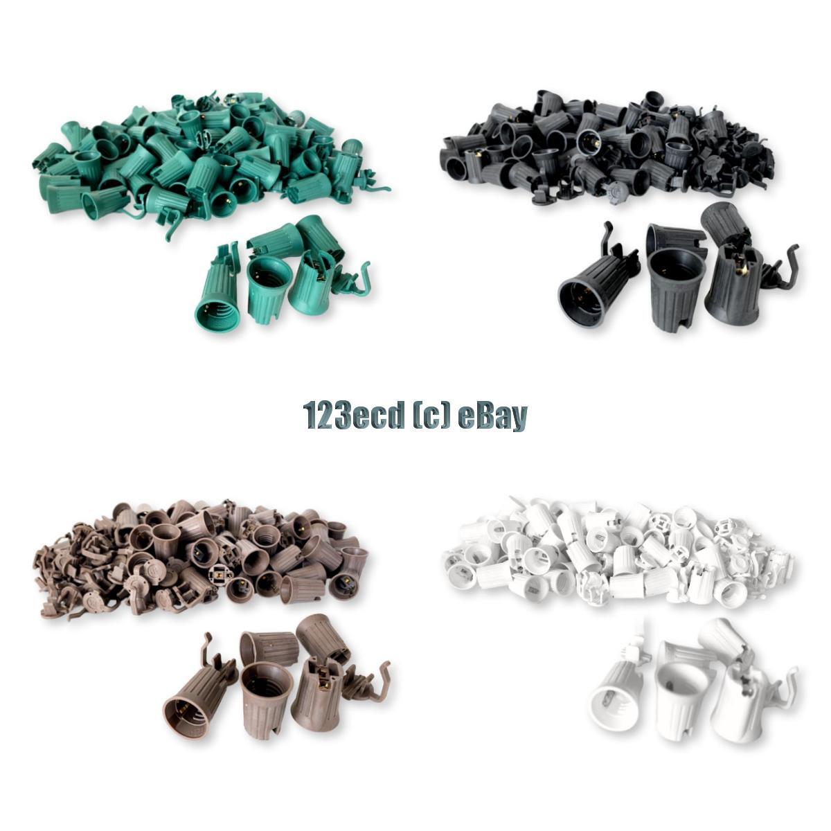 C7 C9 Sockets Variable colors and quantity