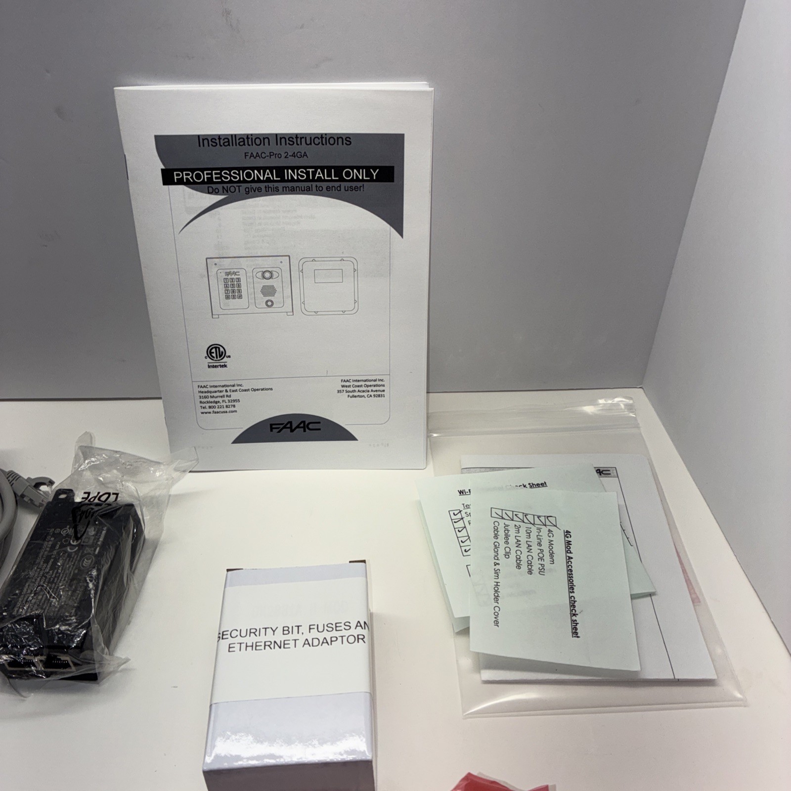 FAAC Pro 2-4GA
