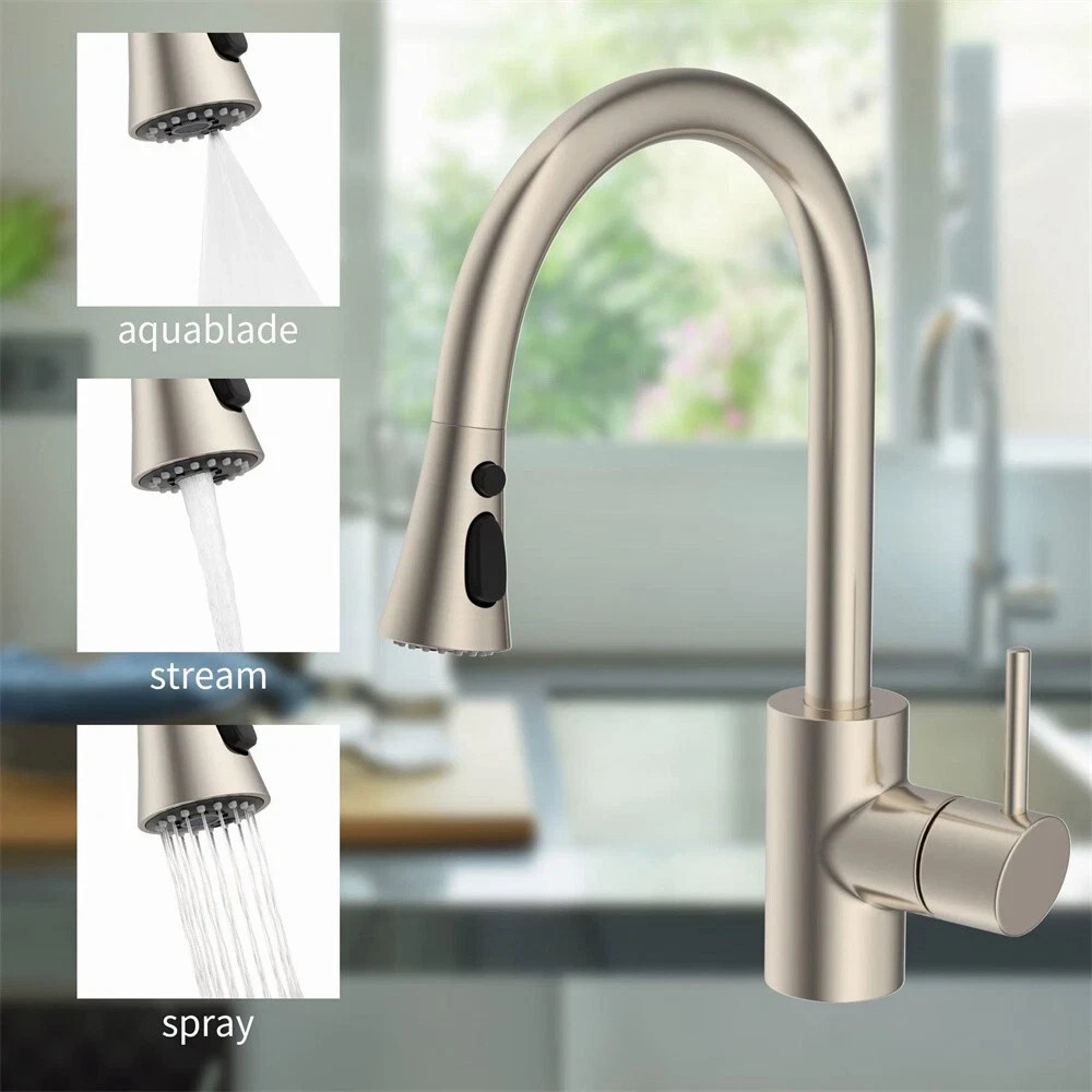 Kitchen Faucet Head Replacement,Pull Down Kitchen Spray Head Sink Spray Nozzle