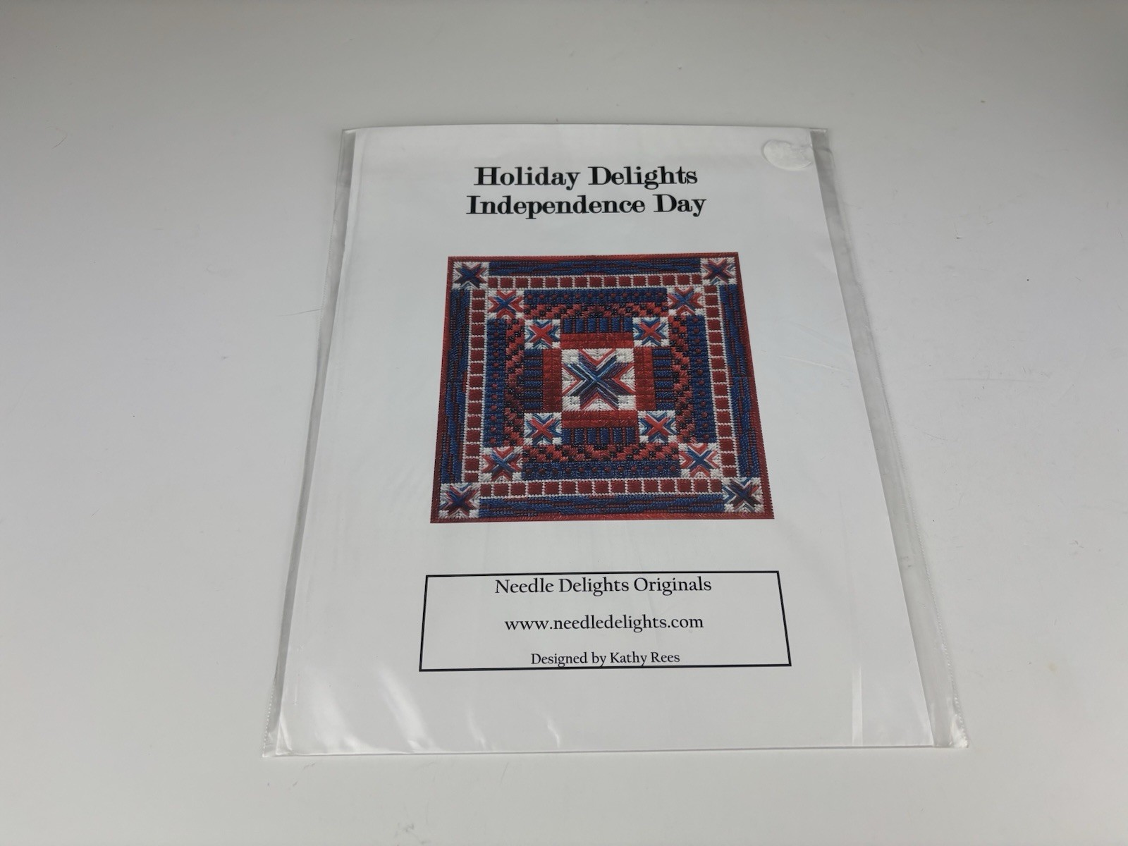 Needle Delights Original Holiday Delight Independence Day Needlepoint Pattern 1S