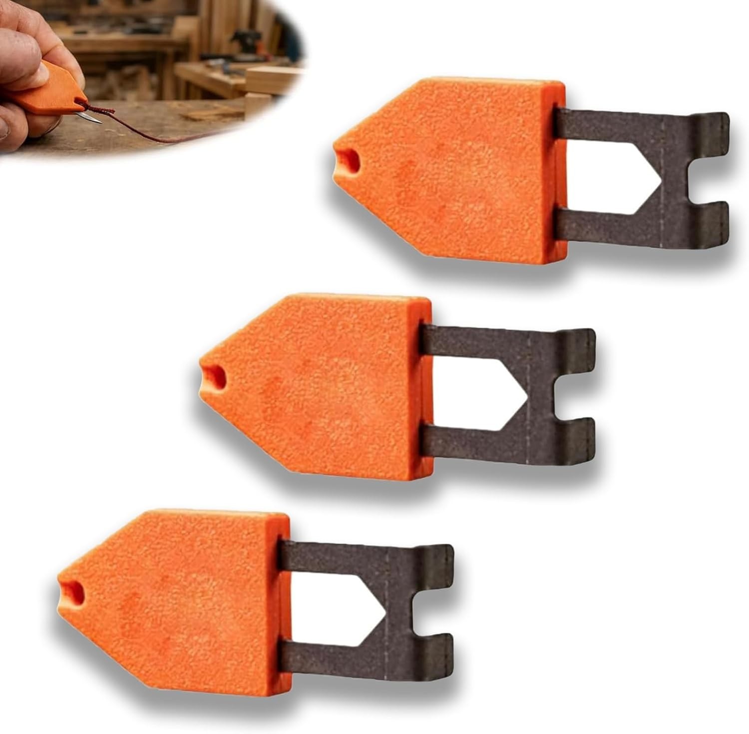 Chalk Line with Rope Anchor Hook – Portable One-Hand Operation, Unique Design
