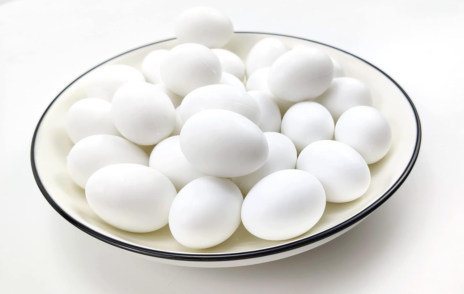 10 Pieces Pigeon Eggs Solid Plastic Eggs for Hatching Help Limit Births Laying P