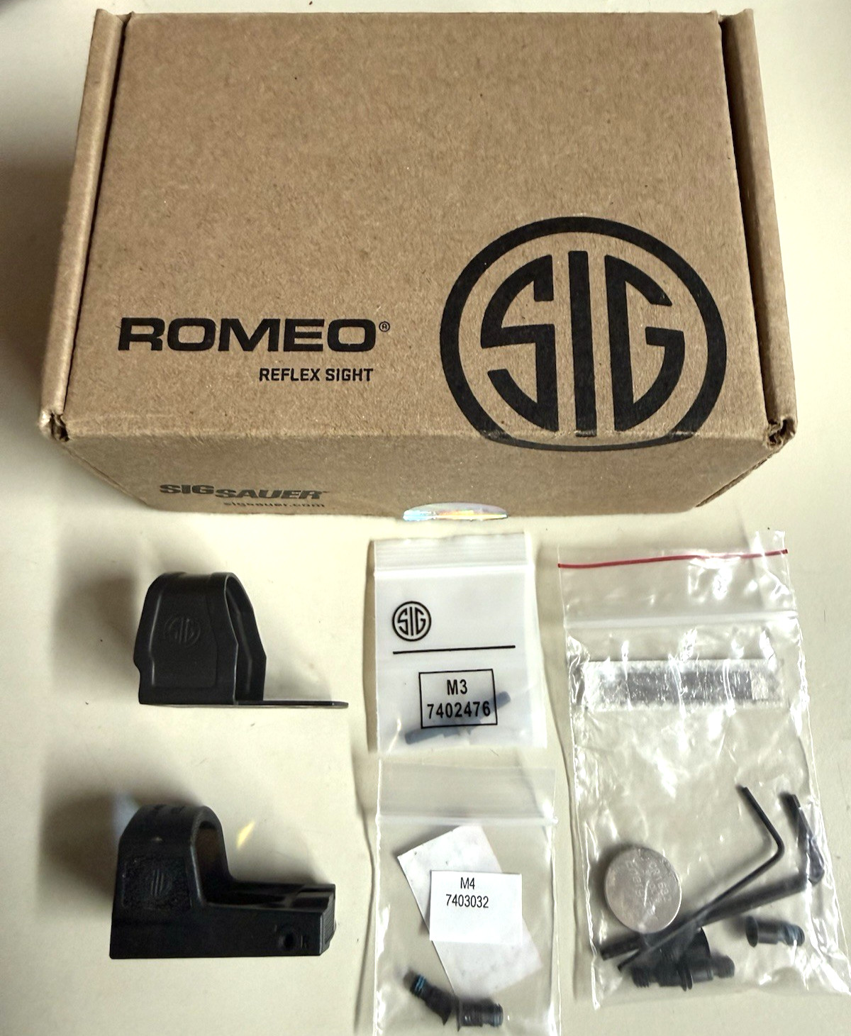 Sig Sauer ROMEOZERO Elite 1x24mm 3 MOA Red Dot Sight (SOR01030)