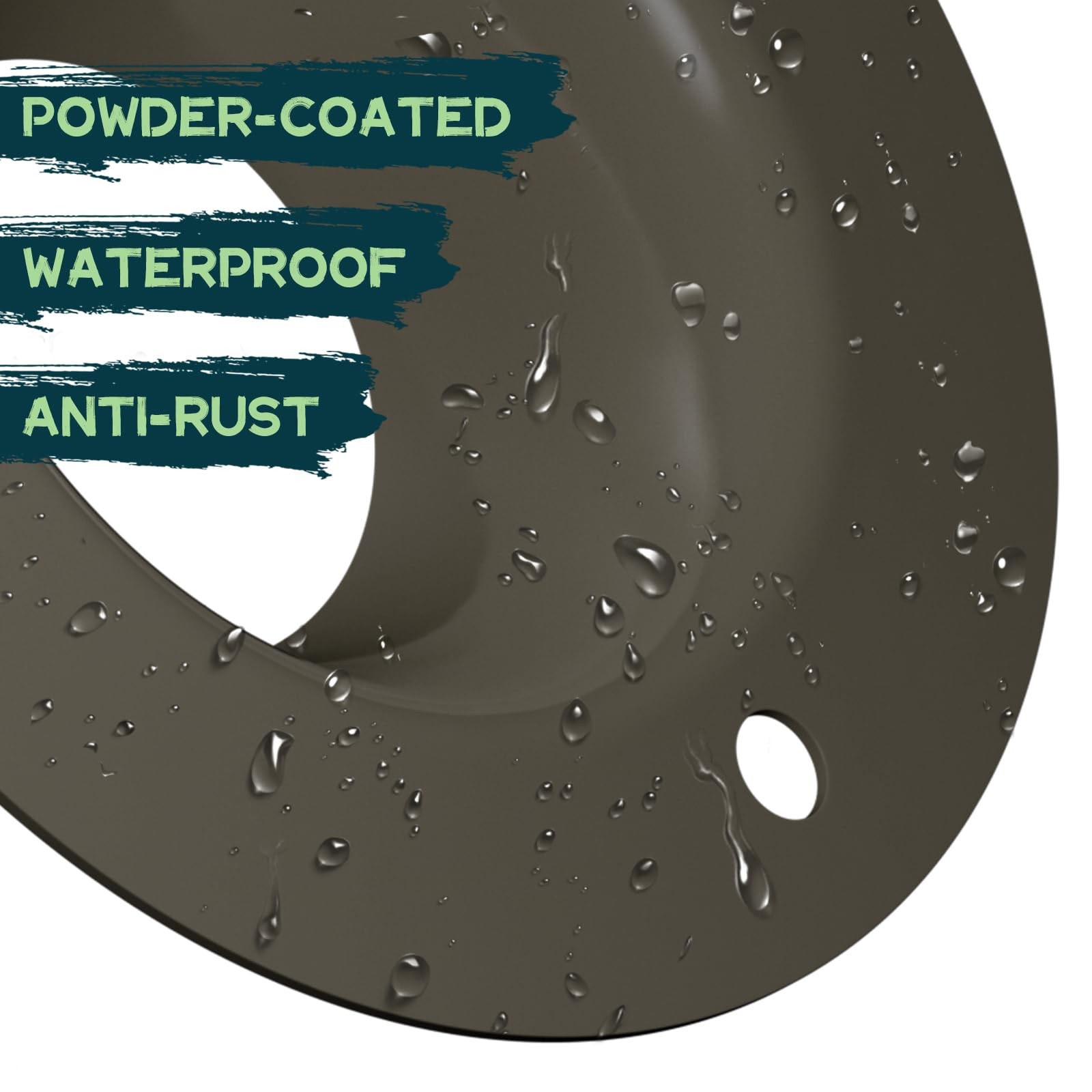 Highwild 6-Volt Deer Feeder Replacement Funnel - 1.5" Drop drop, olive