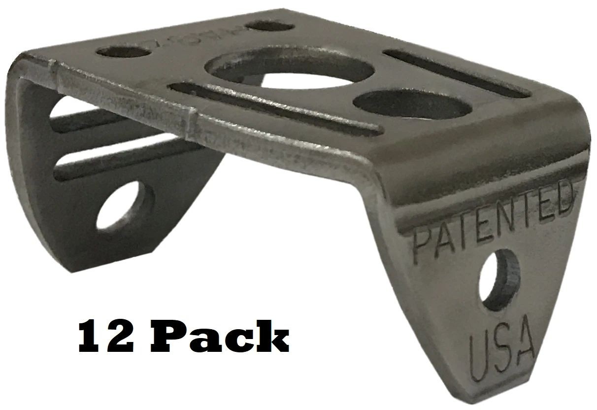 HAGz Bracket Dozen Multi Use Trap Stabilizer Stake Swivel & Slide Drowner Lock