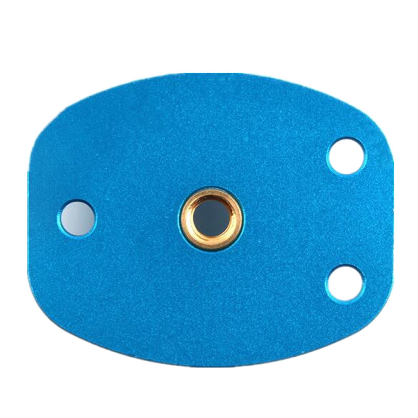 Blue Tripod Head Base Plate Bracket Flat Mount For GoPro Hero 9 8 7 360oner D
