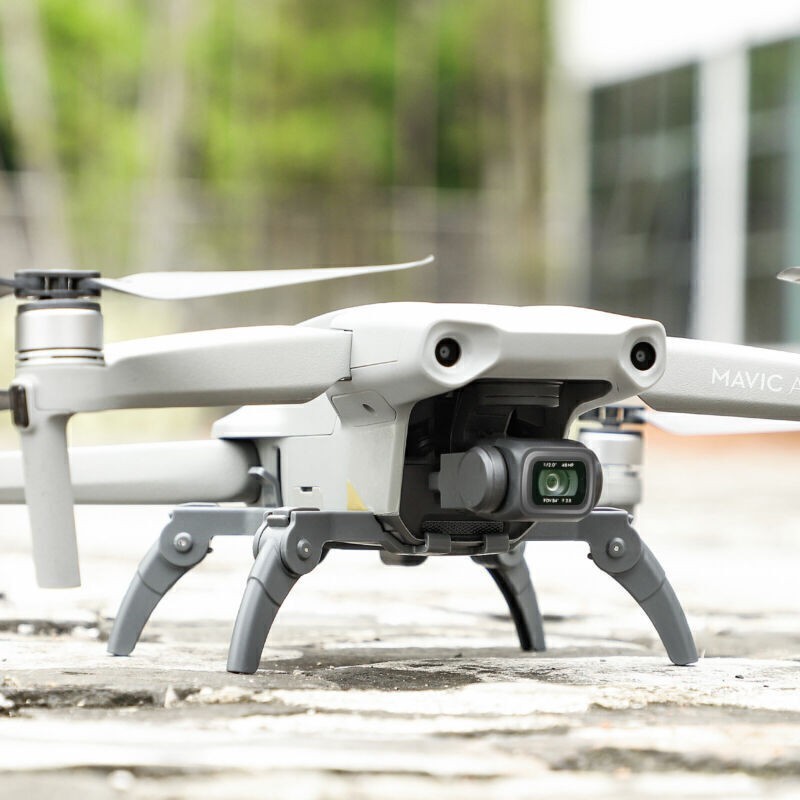 Foldable Extension Landing Gear Legs Heightened for DJI Mavic Air 2 2S Drone ES