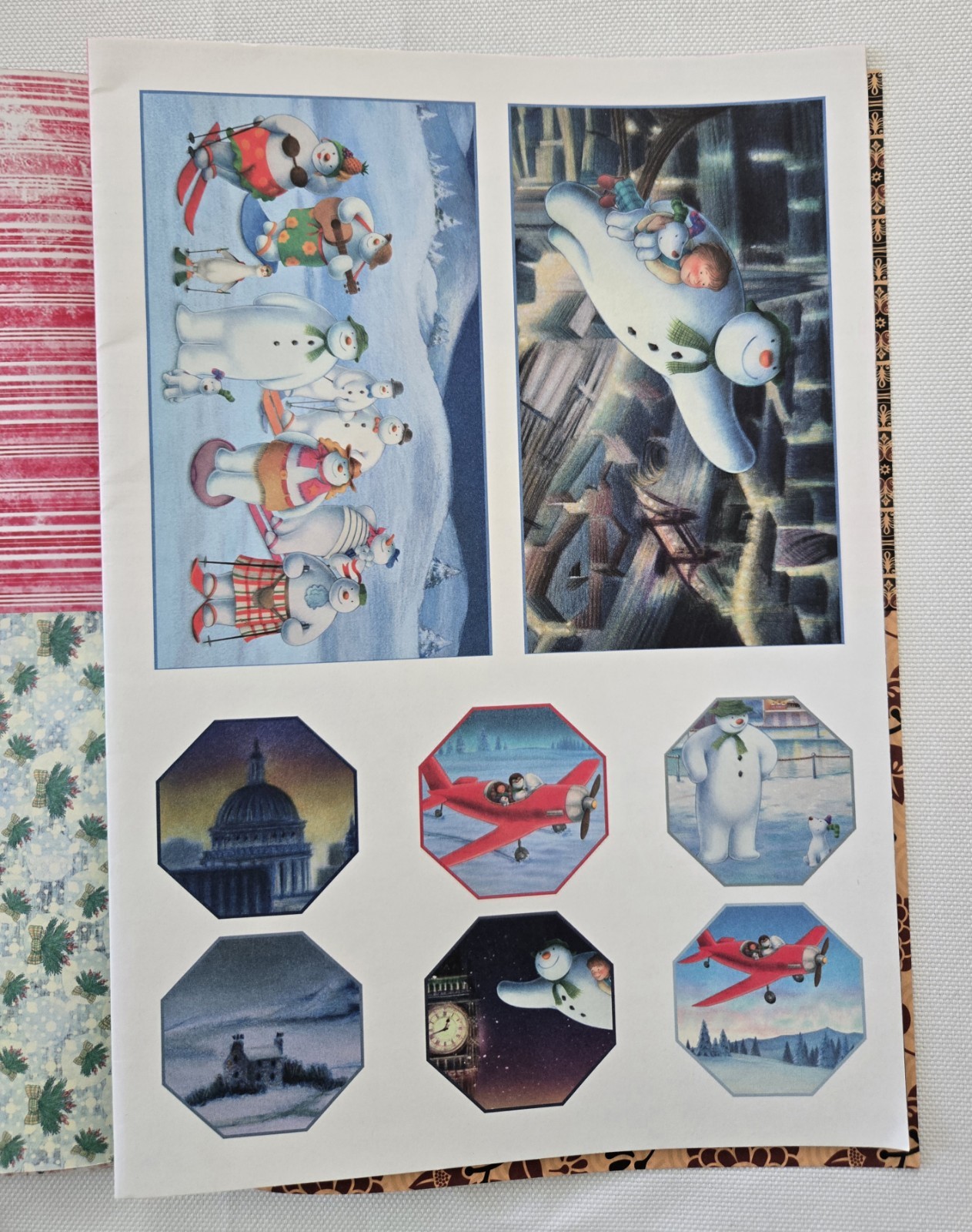 Creative Memories 2002 Page Patterns,32 Unbranded Pages w/Images