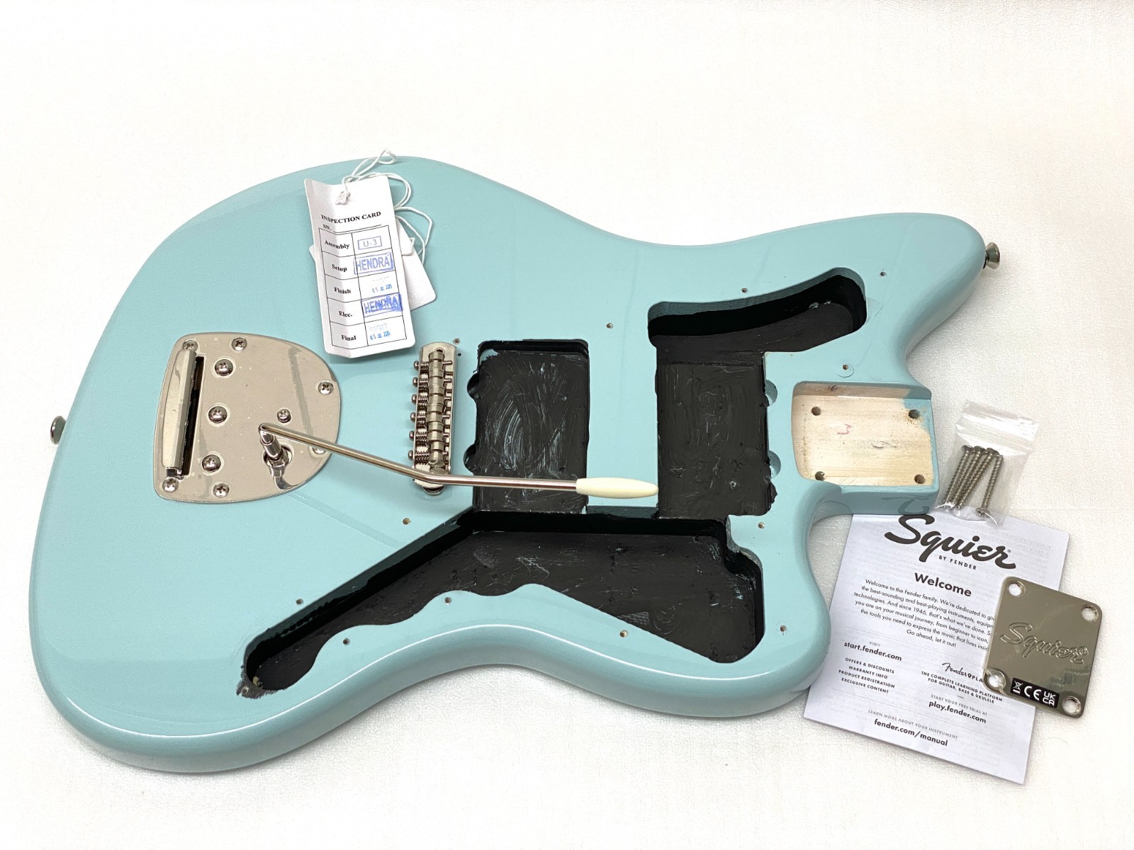 CLASSIC VIBE Genuine Fender Squier JAZZMASTER BODY Sonic Blue Electric Guitar
