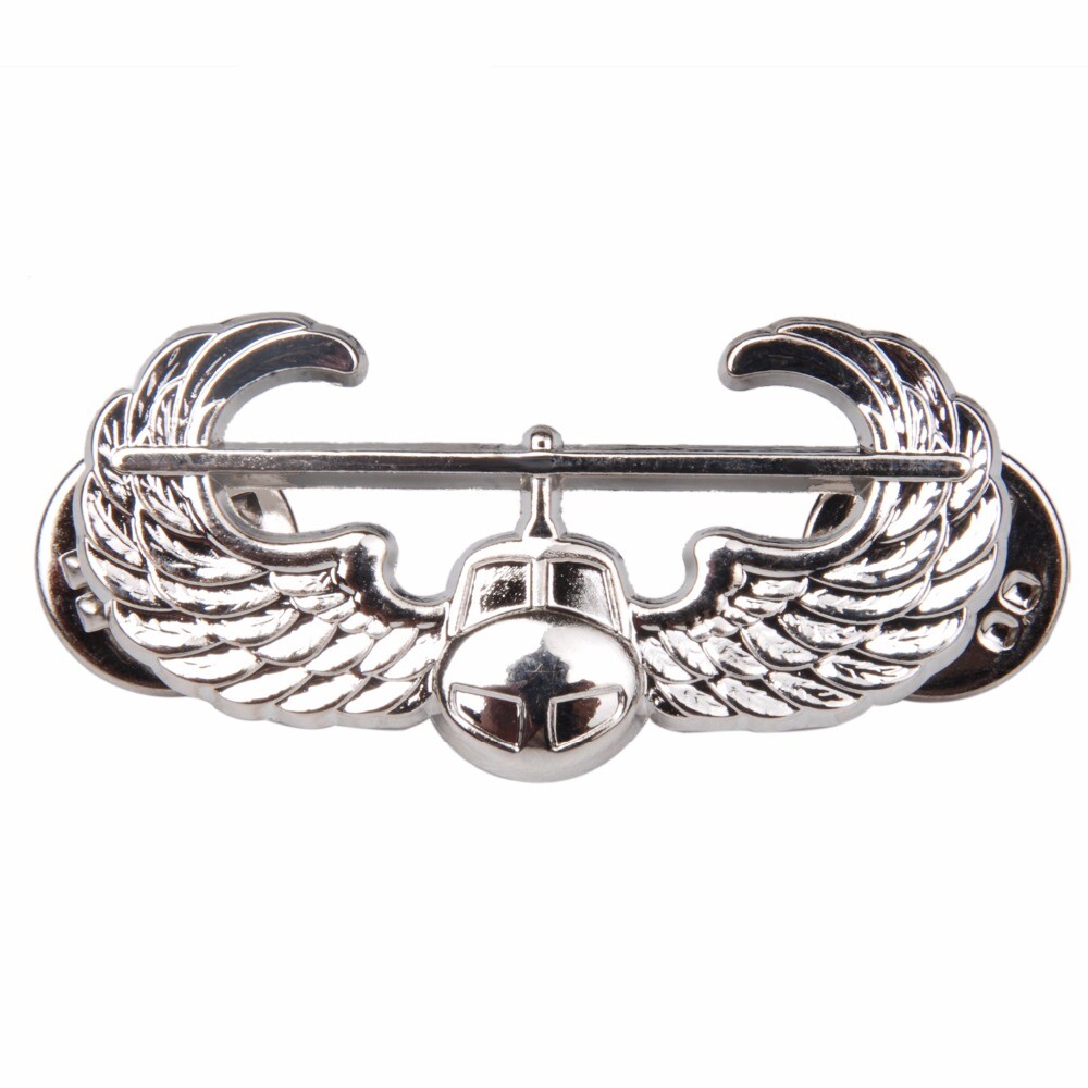 US UNITED STATES AIR FORCE AIR ASSAULT QUALIFICATION METAL BADGE -chho981