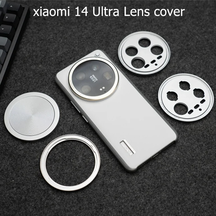 Fotorgear 17mm Lens 67mm Filter Ring Smartphone Lens Cover for Xiaomi 14 Ultra