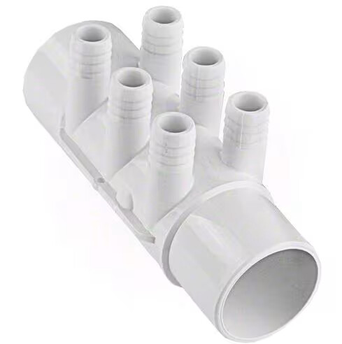 Waterway 672-7150 Spa Manifold 2 x 2 Spg x (6) 3/4 RB