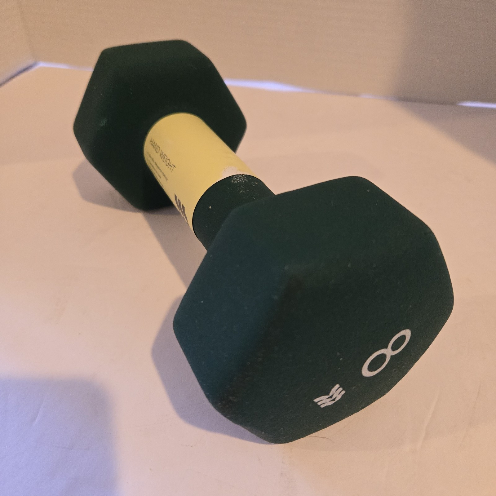 All In Motion 8lb Neoprene Dumbbell Green NEW Weights Exercise Yoga