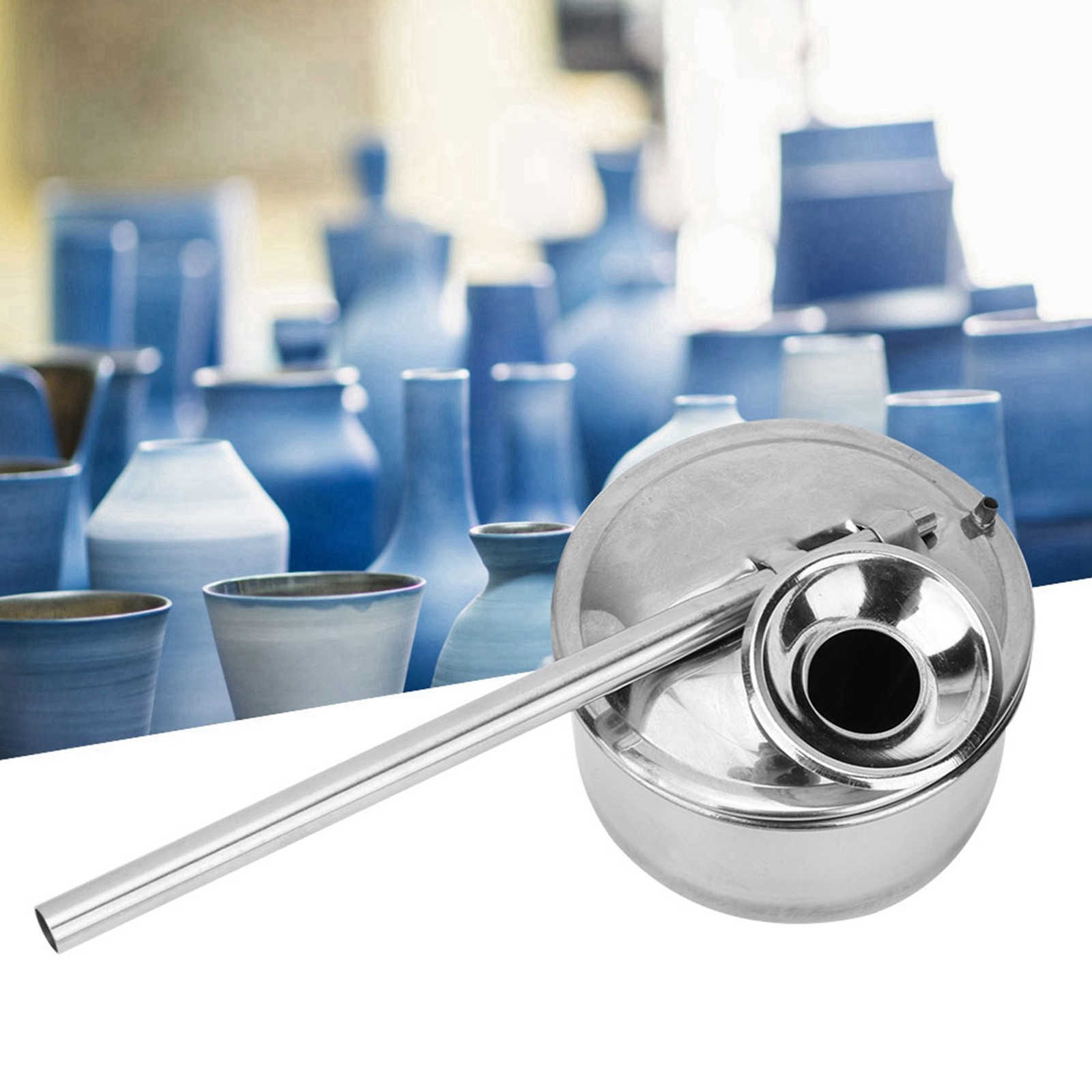 Rustproof Stainless Steel Pottery Atomizer For Ceramic Special Effects