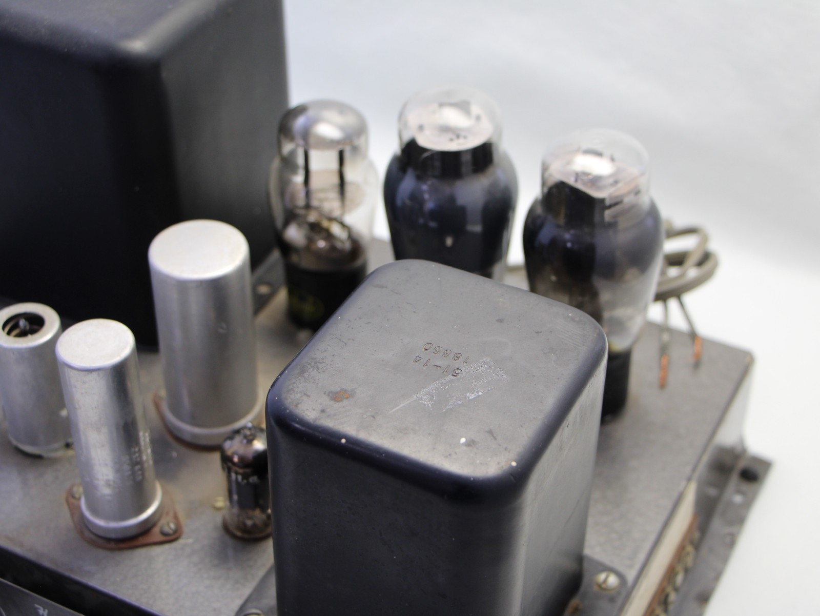 Heathkit Vintage A-9B Tube Amplifier Audio Mono Monoblock *PARTS OR REPAIR*