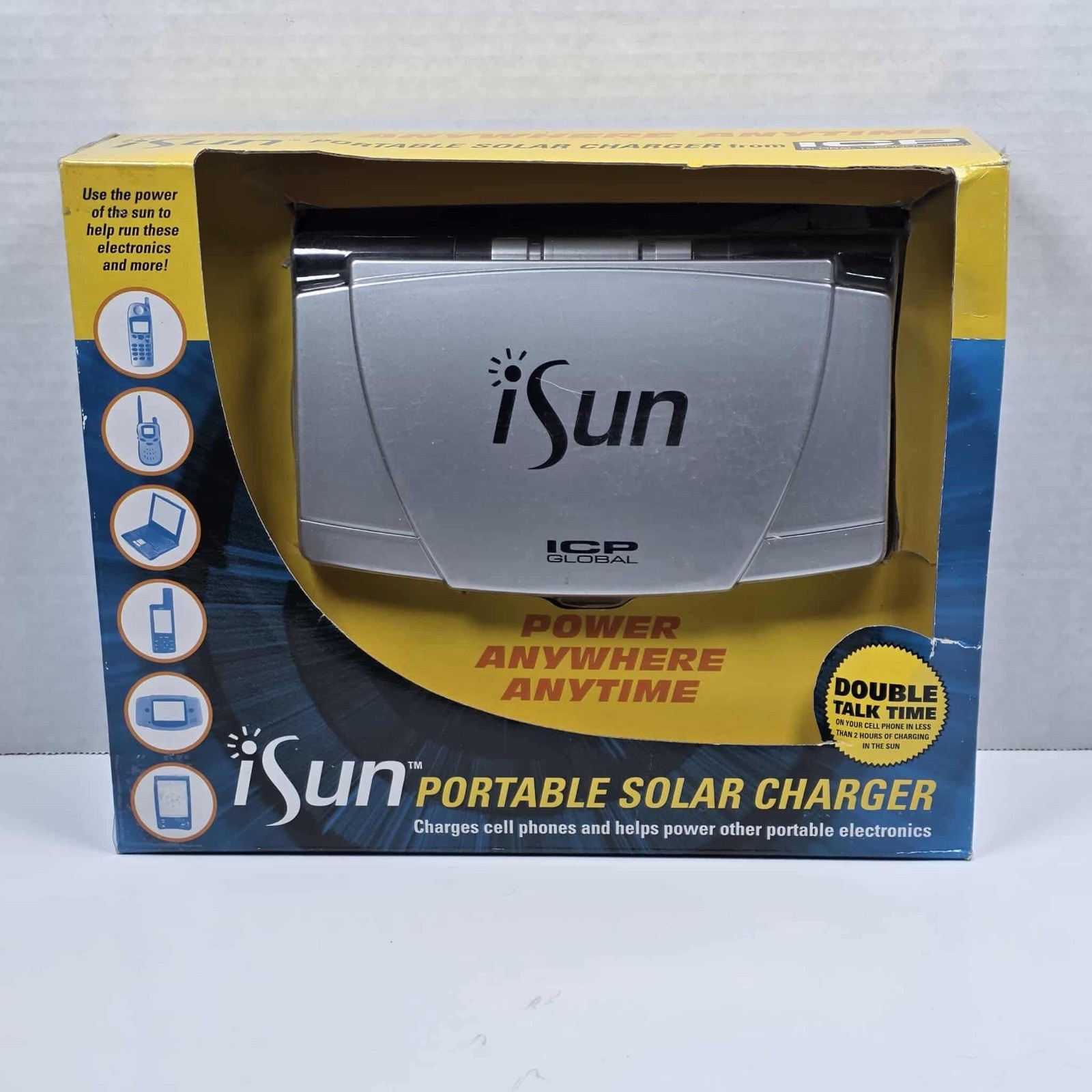 ISun Portable Solar Charger By ICP Global Technology