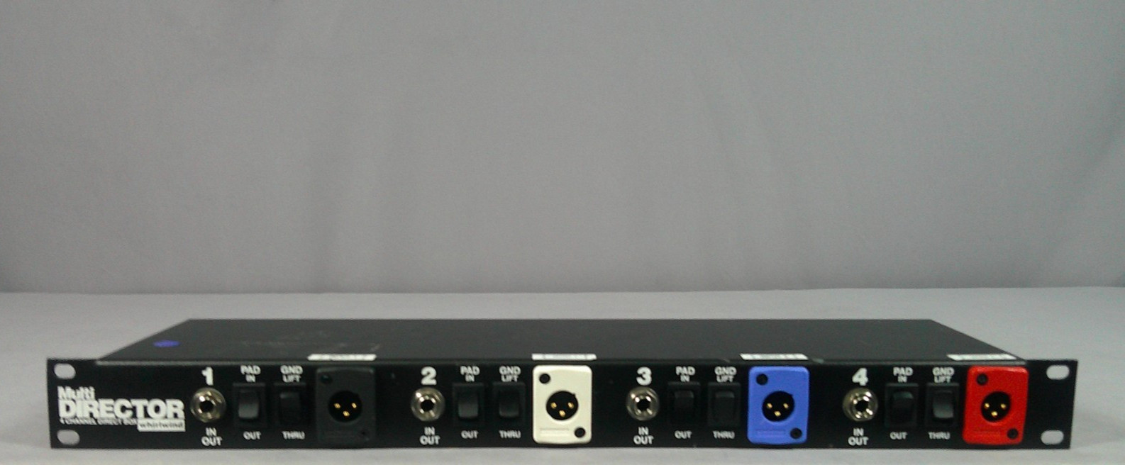 Whirlwind MultiDirector 4 Channel Passive Direct Box Rackmount**USED EXCELLENT**