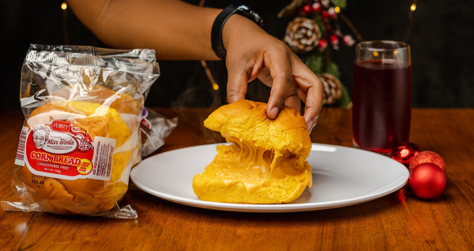 Purity Brand Corn Bread  / 8 Units