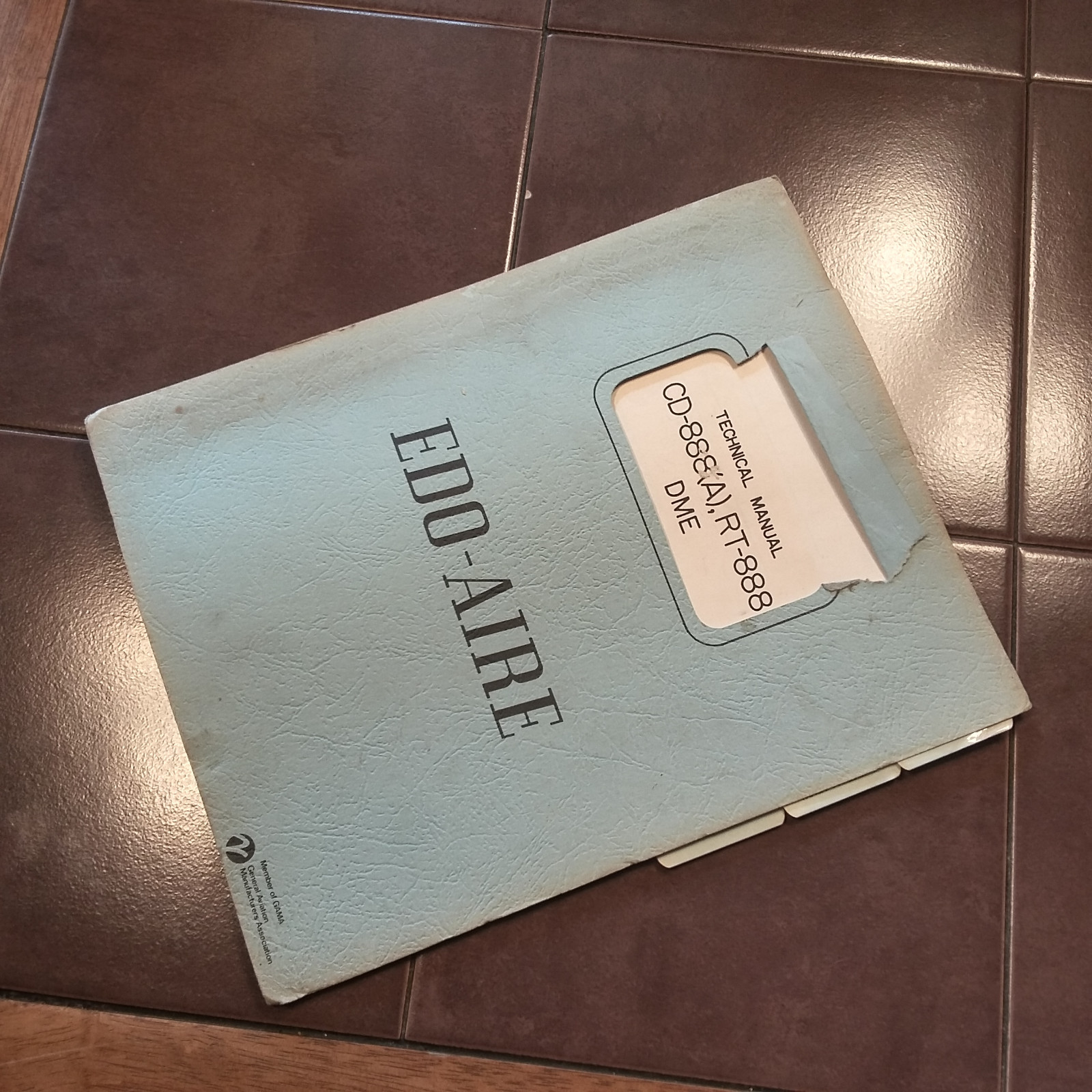 Edo-Aire RT-888 & CD-888(A) DME, install manual