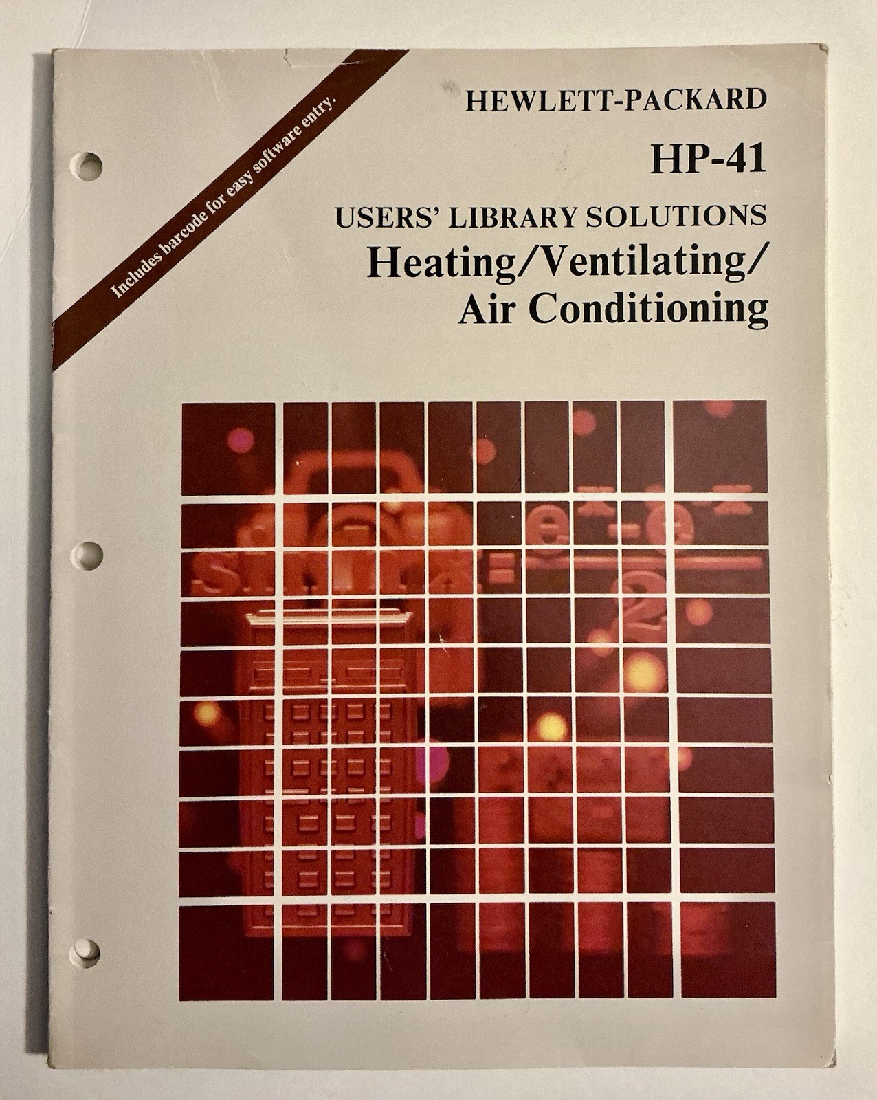 HP-41 Users Library Solutions Heating/Ventilating/Air Conditioning 100% Complete
