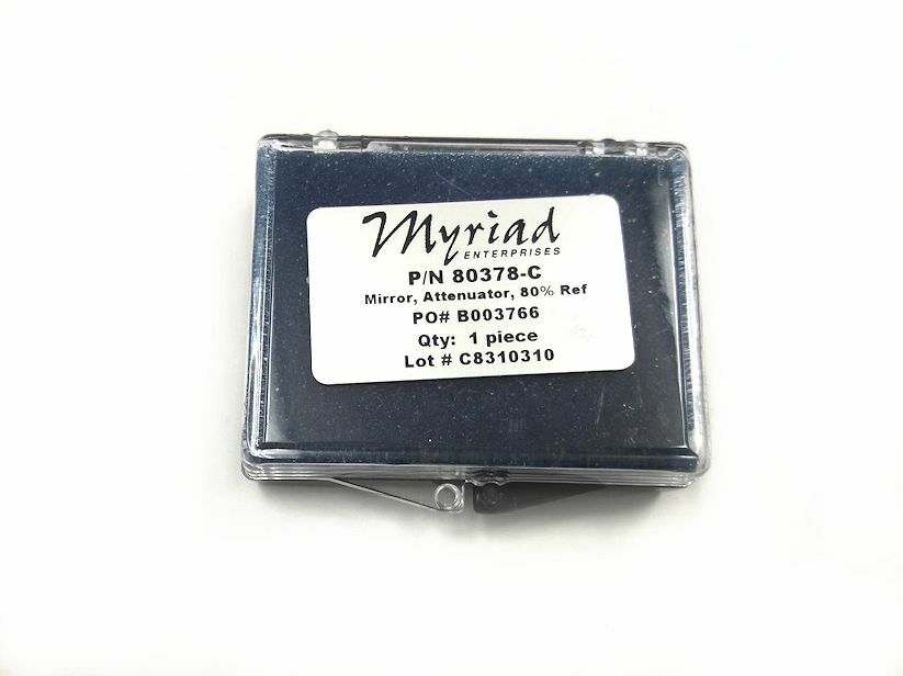 MYRIAD UV 355nm 80% Reflector Mirror 20% Attenuation- Free Shipping