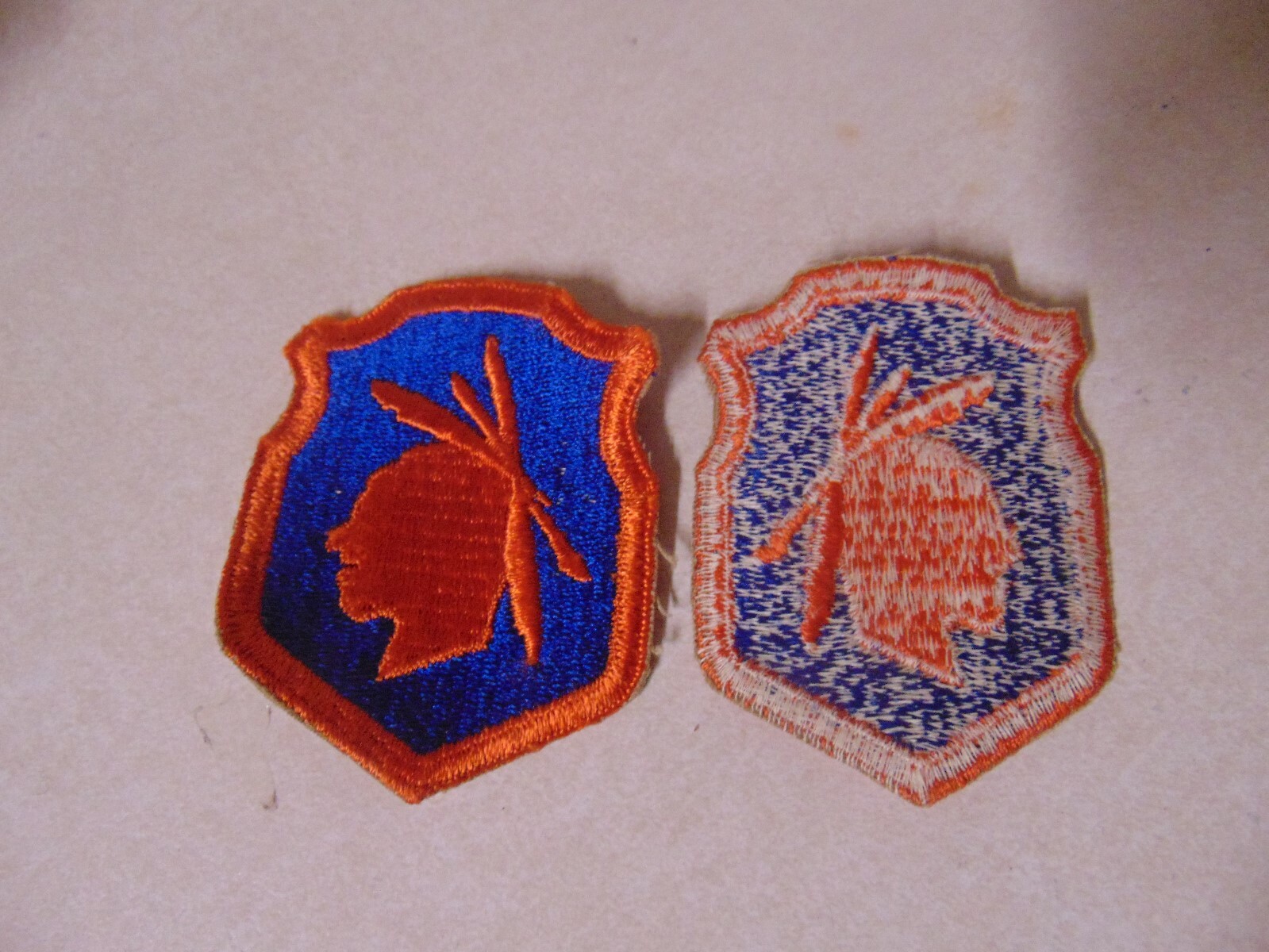 PATCH MILITARY SHOULDER 98TH DIVISION ARCOM WW2 ERA COLORED