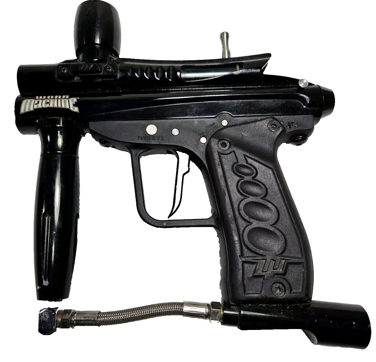 FOR PARTS or REPAIR Valve Leak WORR Machine Paintball Gun No Barrel Free Ship