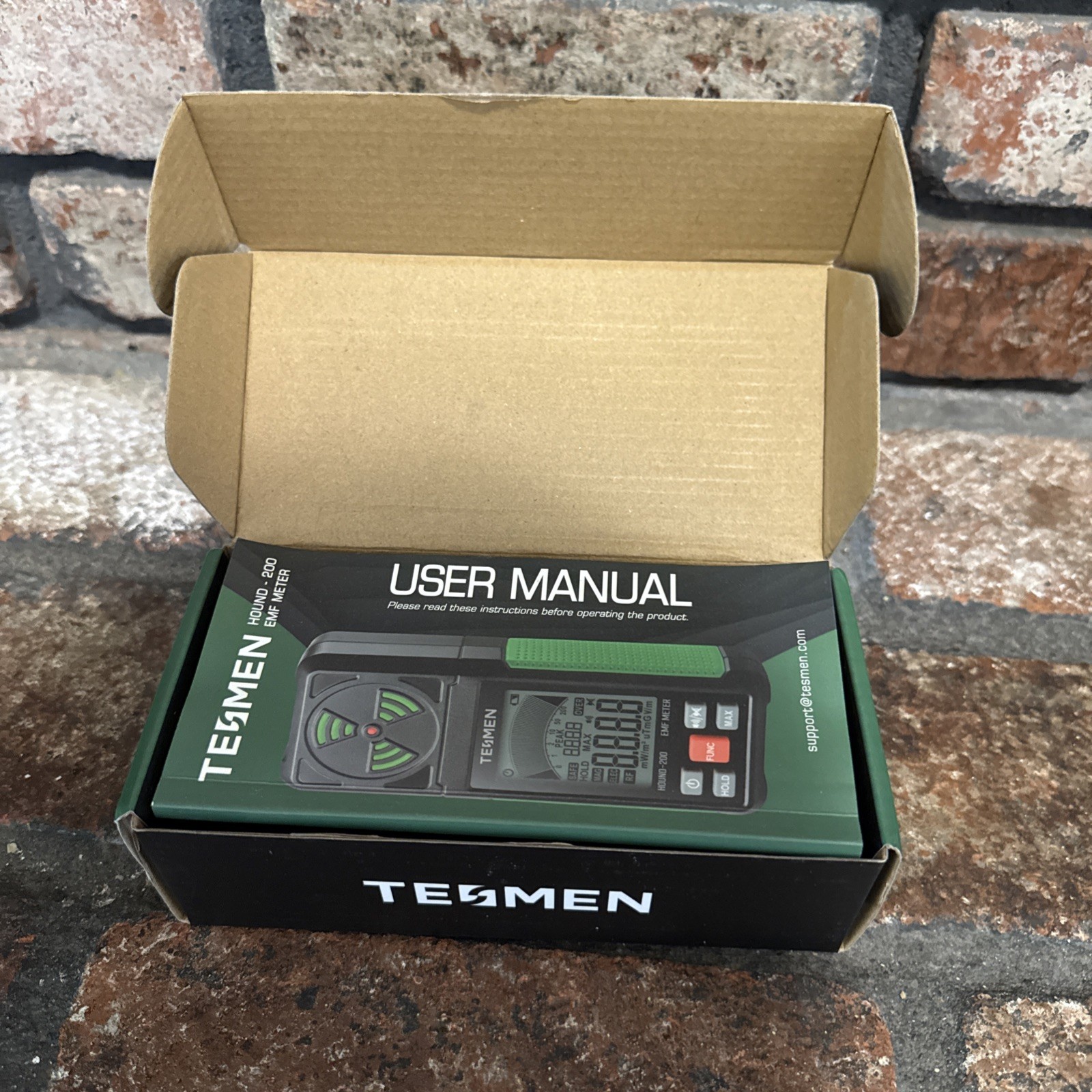 TESMEN HOUND-200 EMF Detector: 3-in-1 Radiation Meter for Home & Ghost Hunting