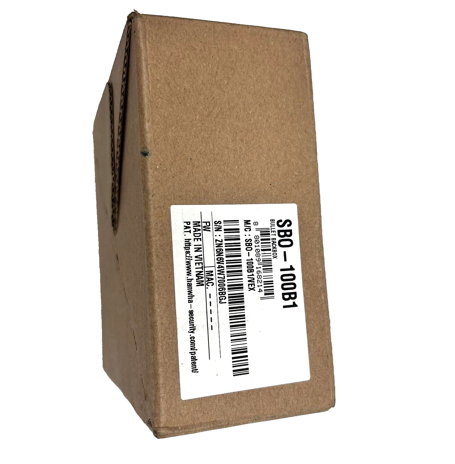 SBO-100B1 Bullet BackBox