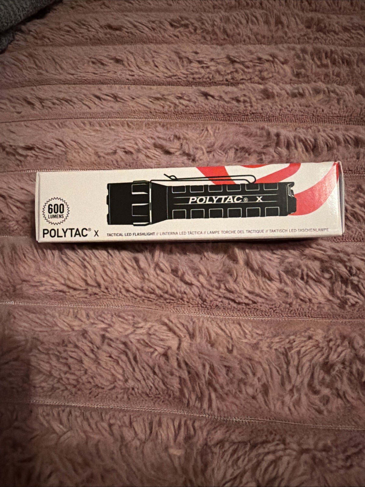 Streamlight PolyTac x Flashlight 600-Lumen Black 88603