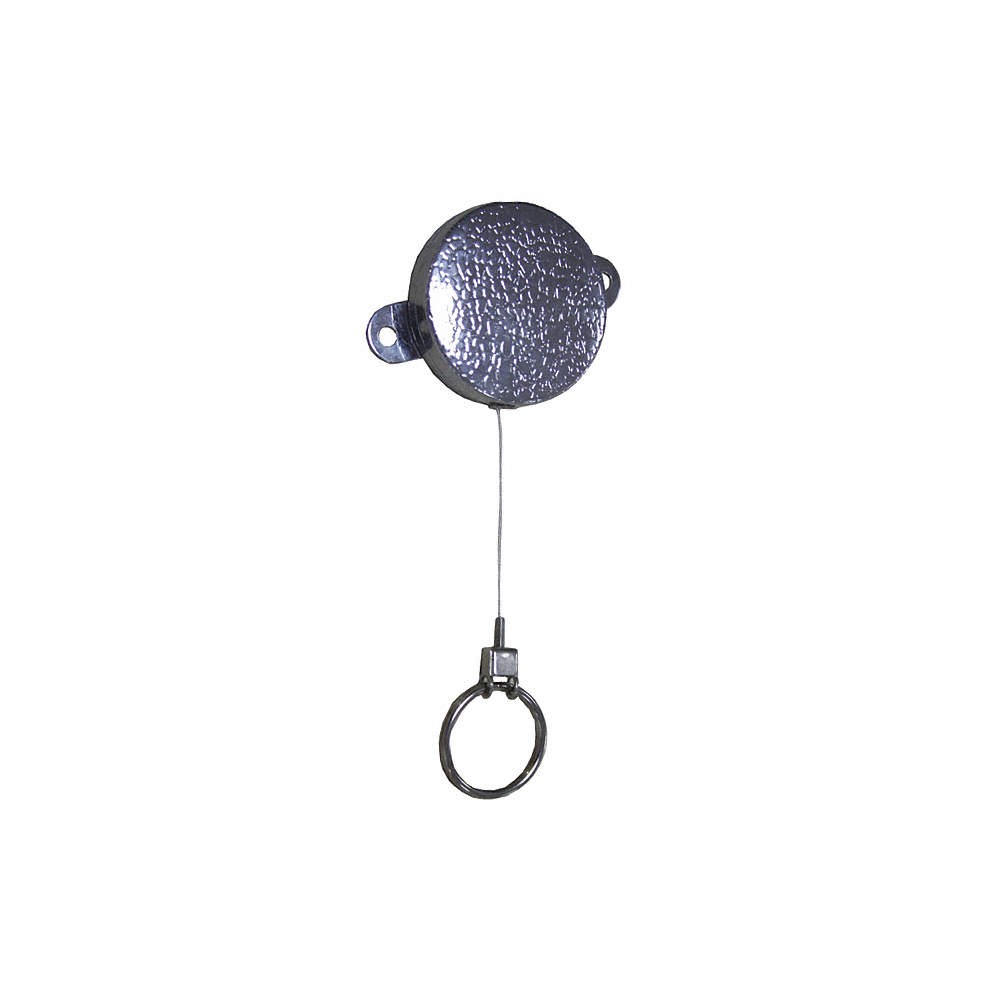 GRAINGER APPROVED 25DU47 Key Reel,Gray,Metal 25DU47