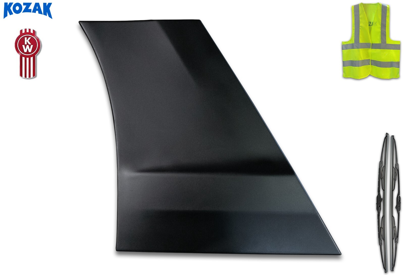 Front Fairing Fender Sail Panel for Kenworth T680 Next Gen 2022+ Left Side