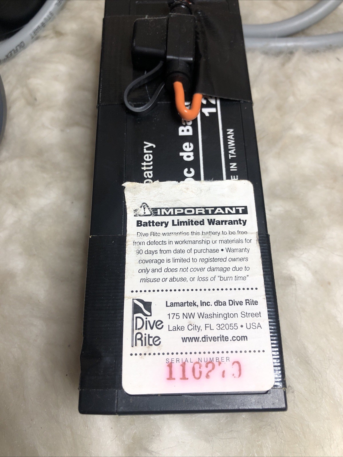 Dive Rite HD Canister light Excellent condition/Read Description
