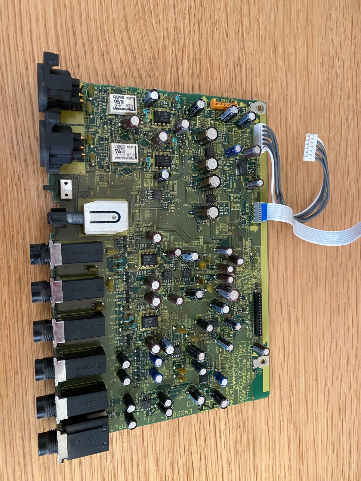 Pioneer DWX2821 - DJM800 OUTPUT ASSY PCB board