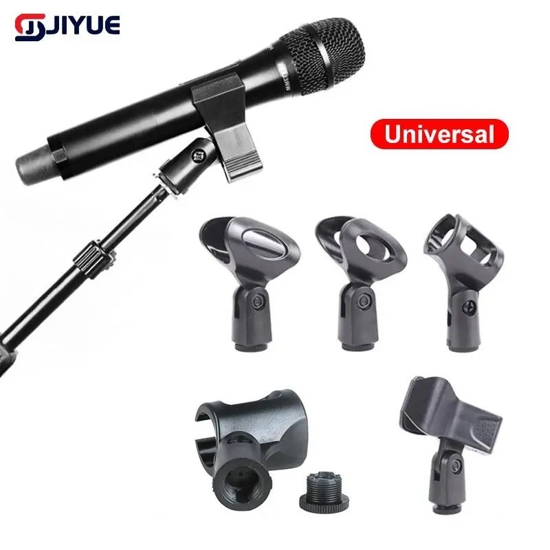 Universal Microphone Clip For Mic Mount Holder Handheld Wireless/Wire Mic R
