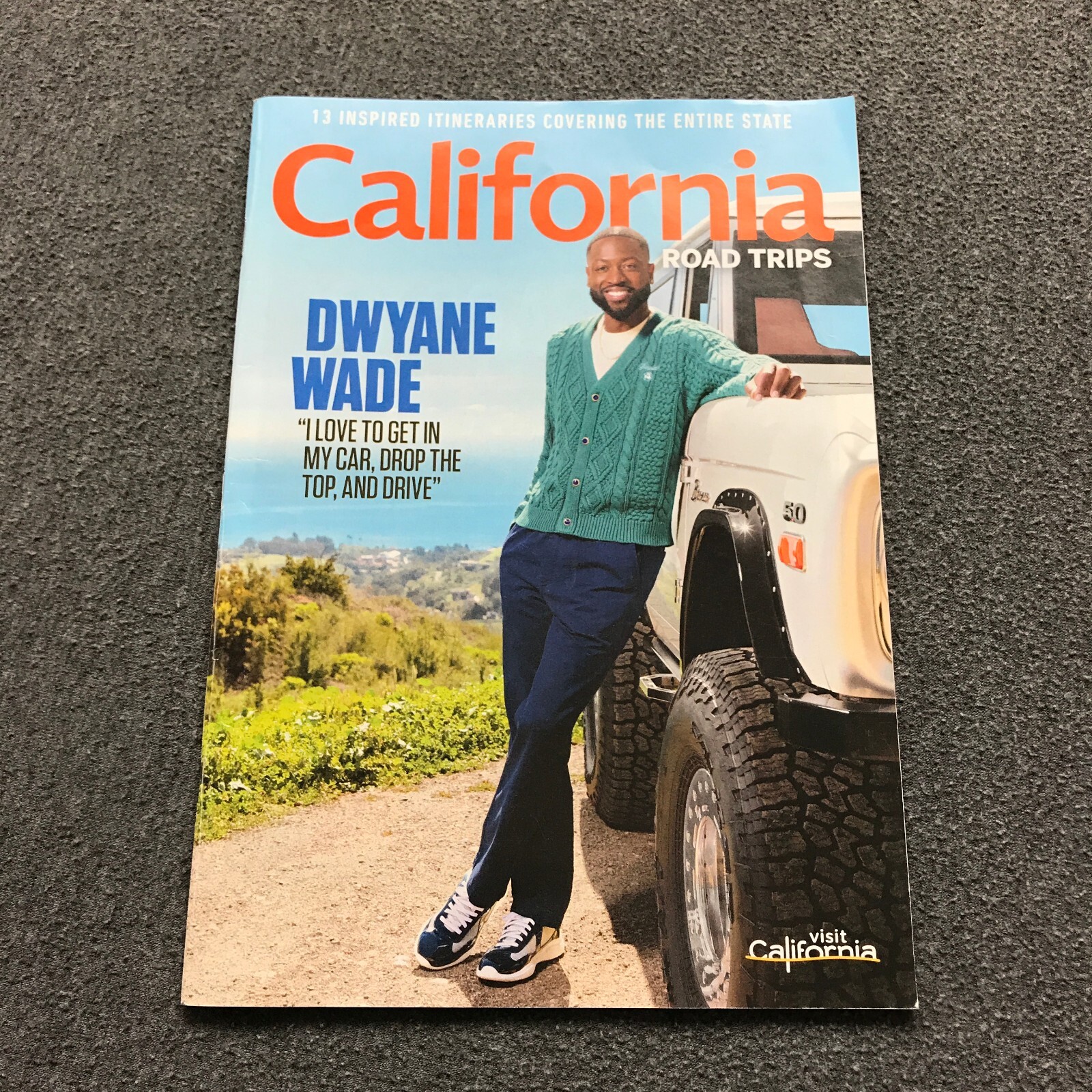Dwyane Wade California Road Trips Magazine 2023 60 Pages