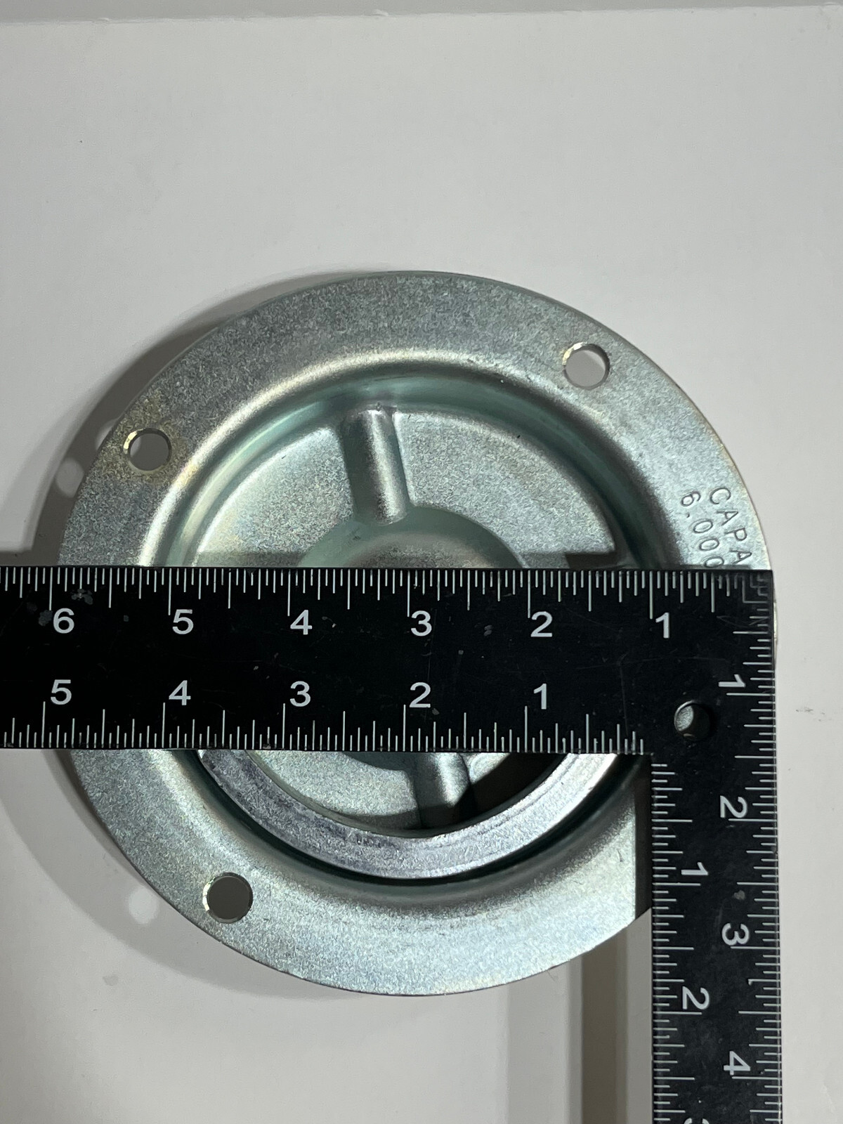(4) Trailer Recessed Rotating Pan D-ring RV flush mount Cargo Rope Tie Down