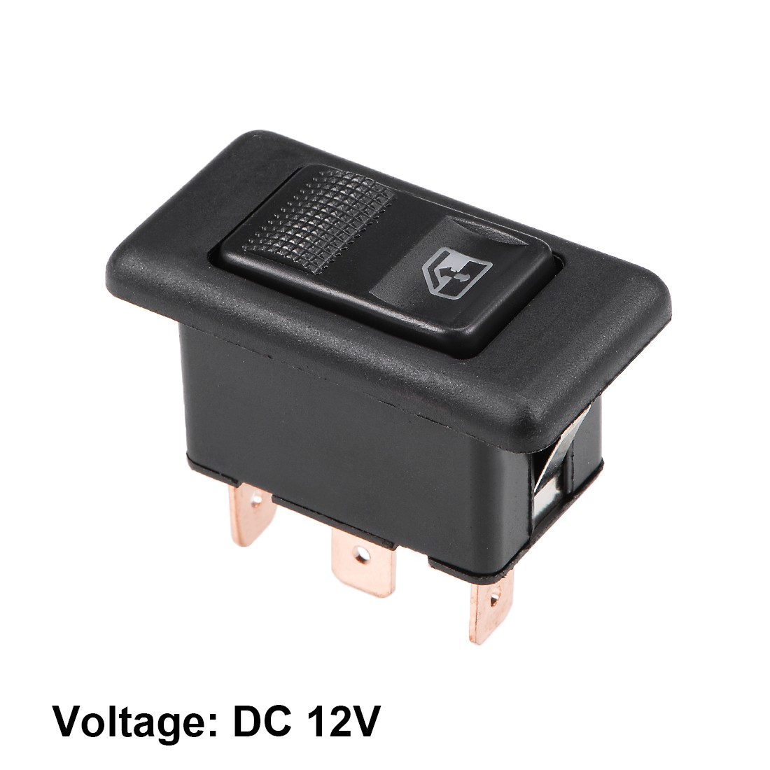 5 Pins Car Window Switch Momentary DC 12V ar Master Rocker Switch 2 Pcs