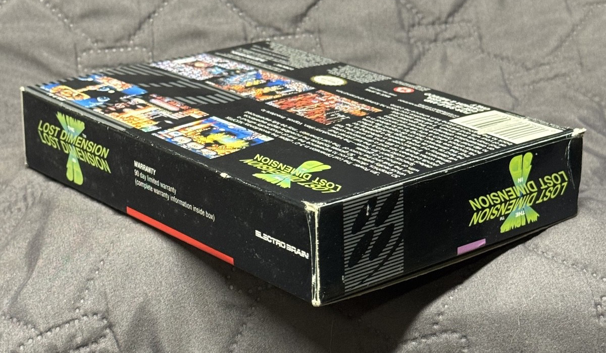 Jim Powers Lost Dimension * Snes Box Only * Super Nintendo Original box