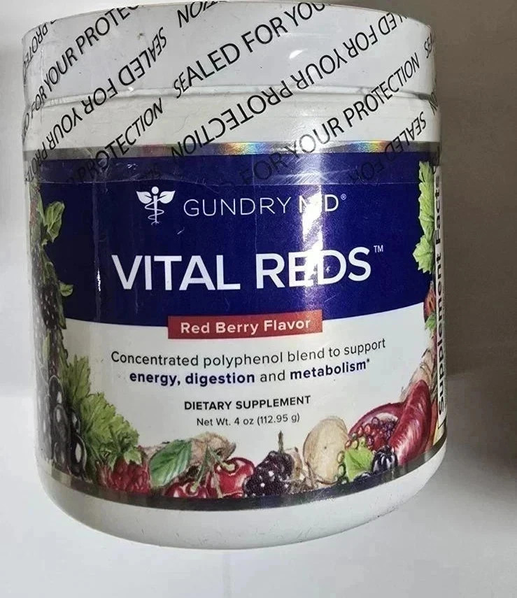Vital Reds by Gundry MD – Polyphenol Blend – Supports Energy, Digestion redberry