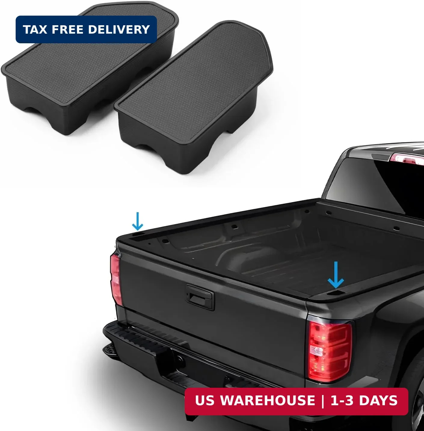Shademax Custom Fit for Stake Pocket Covers 2014-2018 GMC Sierra 1500 Chevy Silv