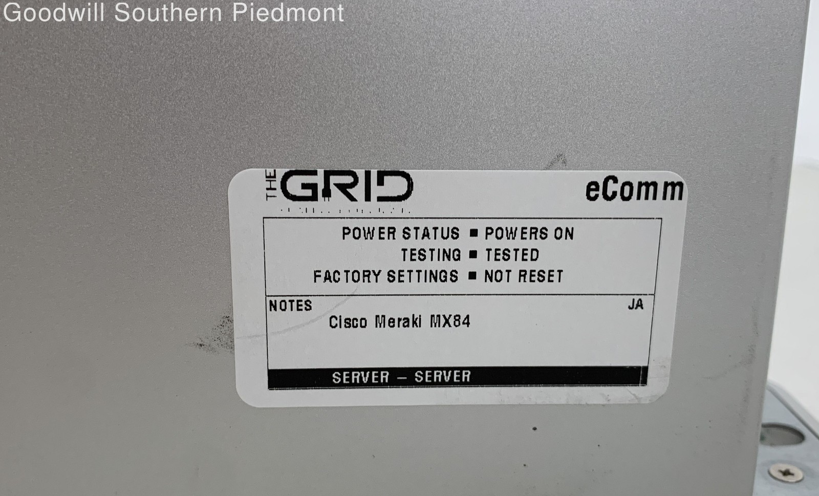 Cisco Meraki MX84-HW Security Appliance - Tested
