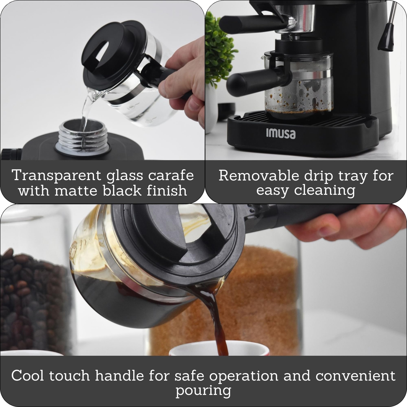 4 Cup Espresso/Cappuccino Maker