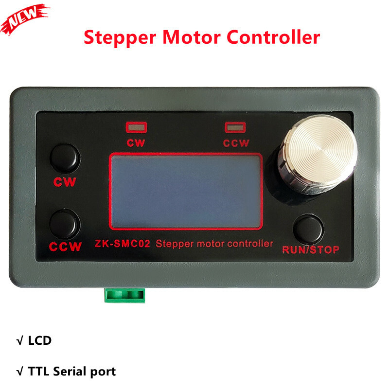 ZK-SMC02 42 57 Stepper Motor Controller Driver CW CCW Control TTL Serial