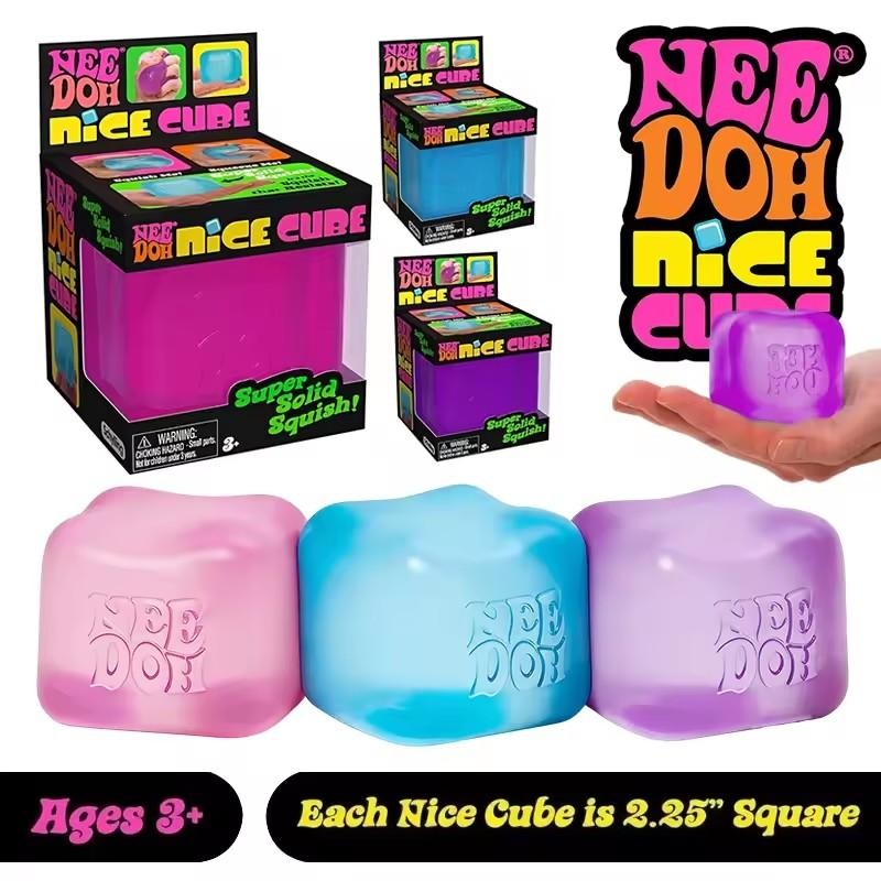 Schylling Needoh Nice Cube Sensory Stress Relief Fidget Toy Anti Stress Kidsus