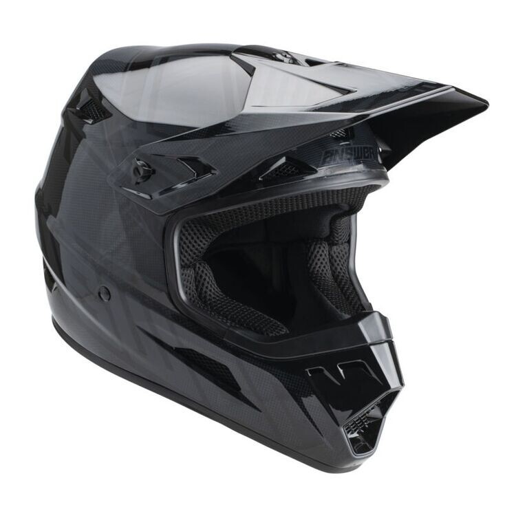 Answer Racing AR3 Rapid MIPS Motorcycle Helmet Black MX Off-road ATV BMX MTB LG