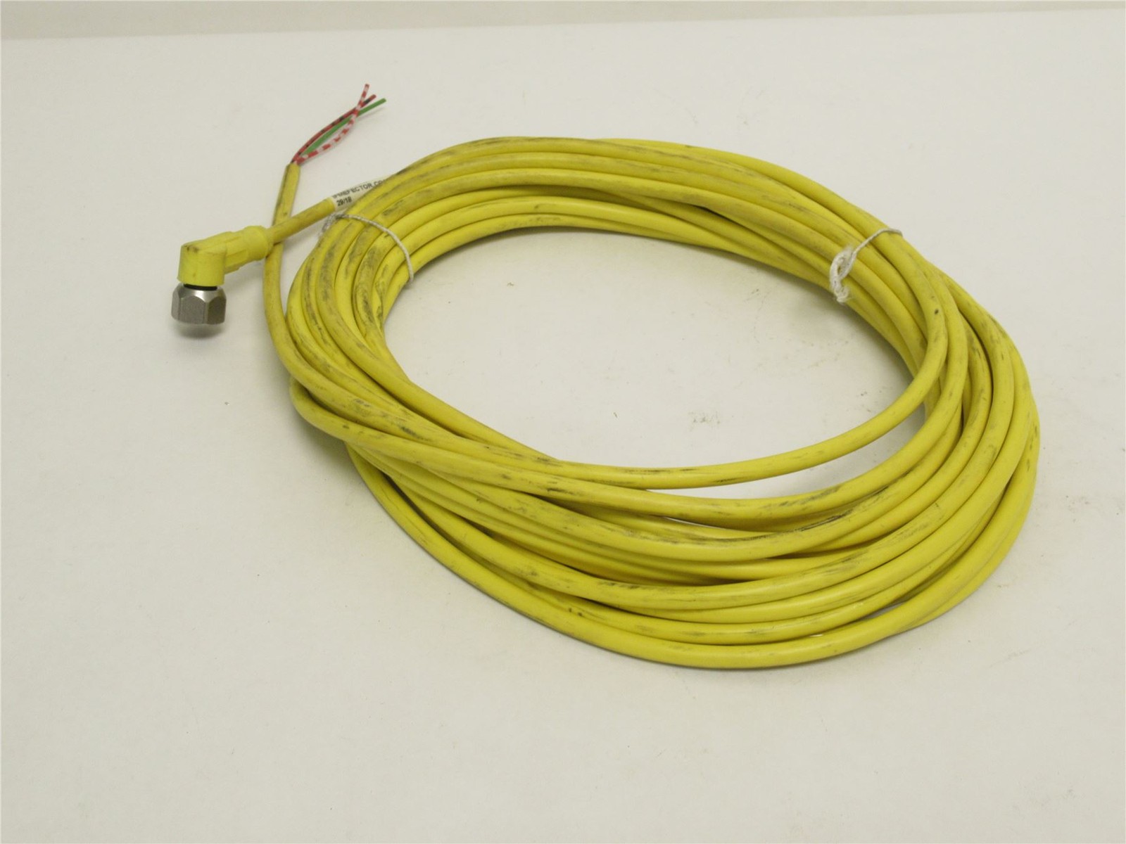227368 Old-Stock; ifm E18210 Single Ended Cordset; 10m; 1/2" Female To Pigtail