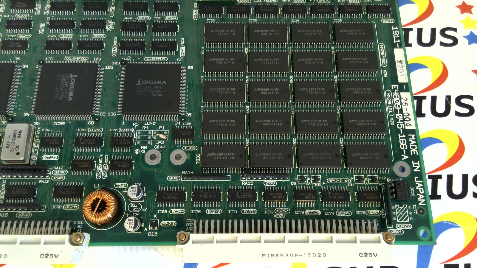 USSP OKUMA E4809-045-166-A OPUS 7000 Memory Board
